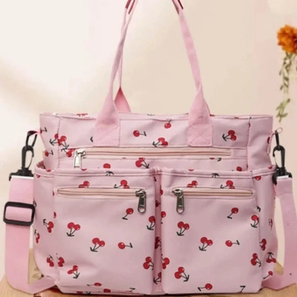 Cherry Printed Bag - Picture 1 of 2